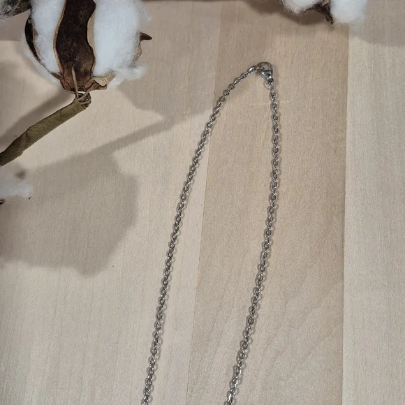 🩷🩷NEW🩷🩷 BEAUTIFUL!! Rose Quartz Heart Shape Perfume Bottle Necklace - Picture 7 of 12